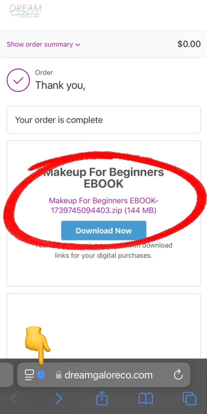 Makeup For Beginners EBOOK