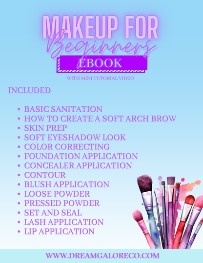 Makeup For Beginners EBOOK