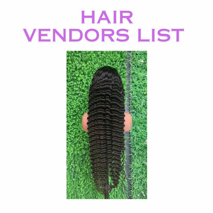 Hair Vendors List